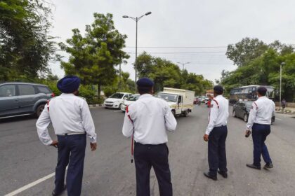 Delhi traffic challan
